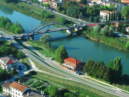 Vista aerea del Piave