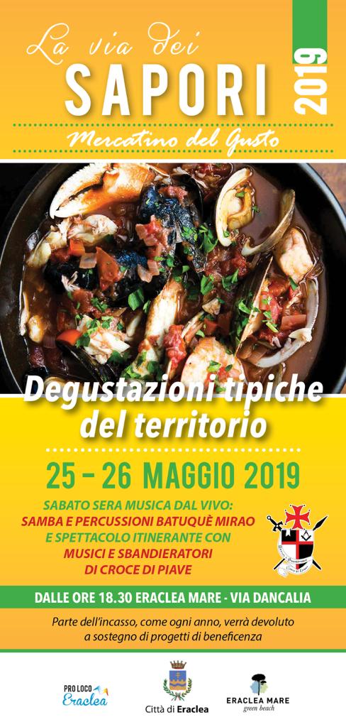 Via dei Sapori a Eracleamare anche nel 2019 Via dei Sapori a Eracleamare anche nel 2019